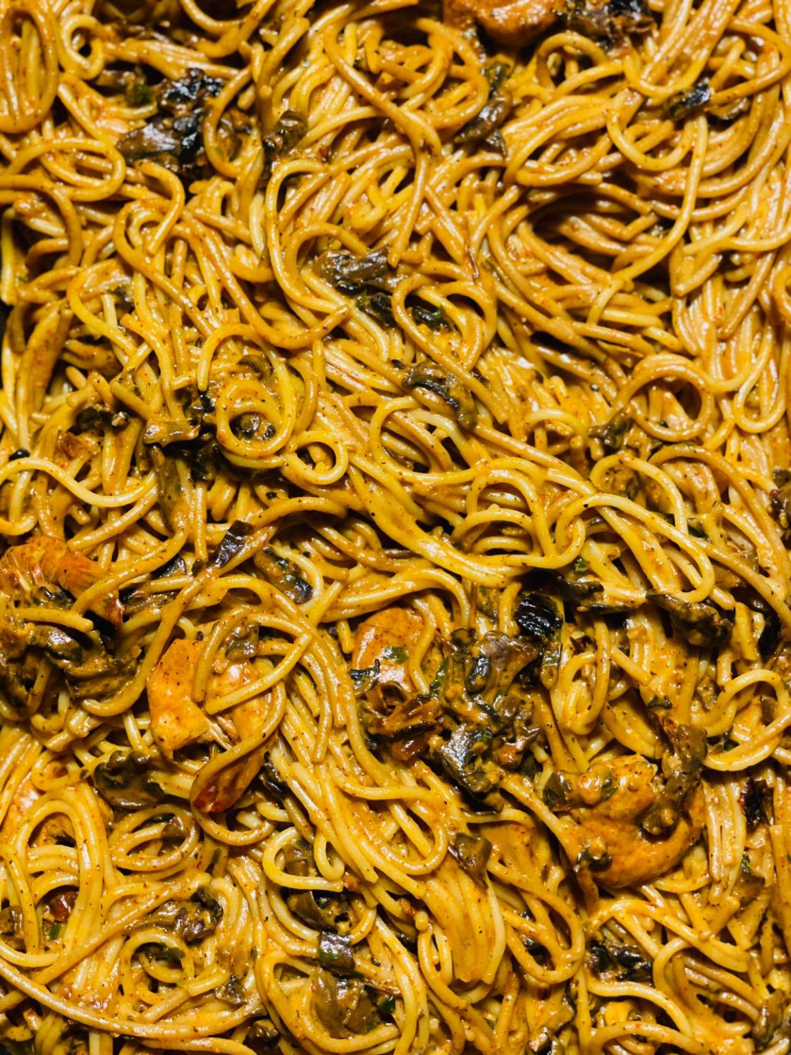 Creamy Black Garlic Spaghetti – My Lankan Food Journal